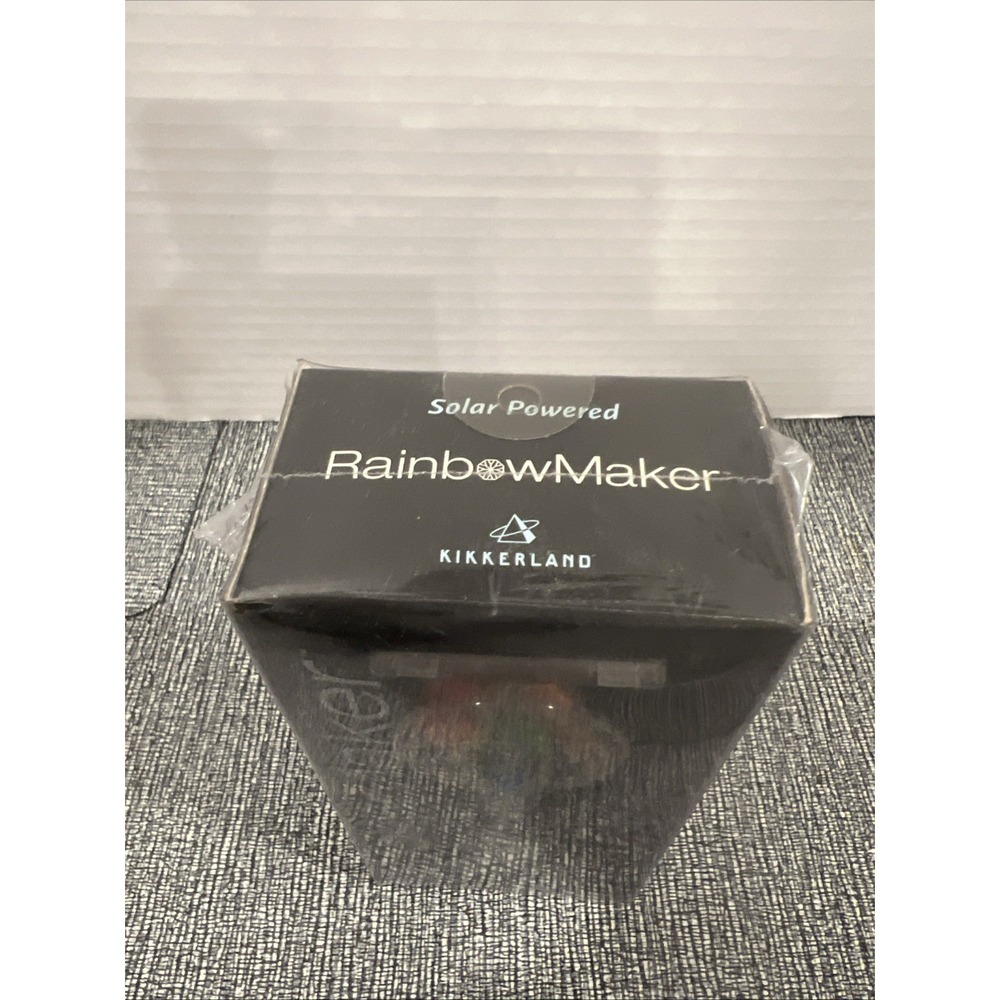 Kikkerland New Solar Powered Rainbow Maker SingleSwarovski Crystal Enchanting - Picture 2 of 3
